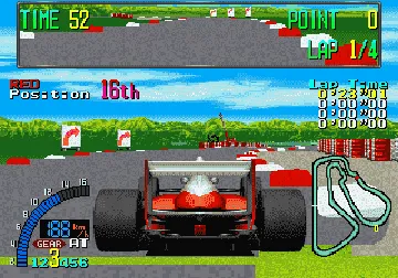 F1 Exhaust Note screen shot game playing